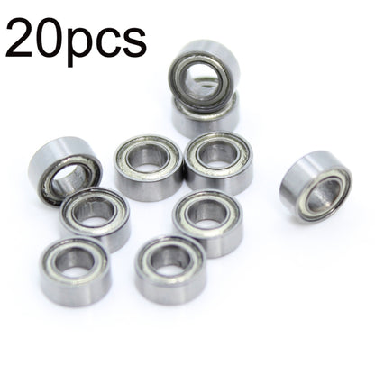 MR63ZZ Bearing 3x6x2.5mm  20pcs Miniature Ball Bearings - Bearing by buy2fix | Online Shopping UK | buy2fix