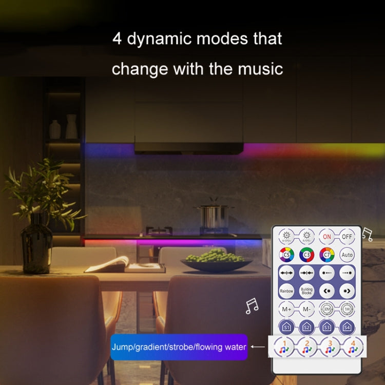 WIFI Wireless Symphony Light Bar Music Smart APP 2.4G Controller, Specification: Single Head - RGB Controller by buy2fix | Online Shopping UK | buy2fix