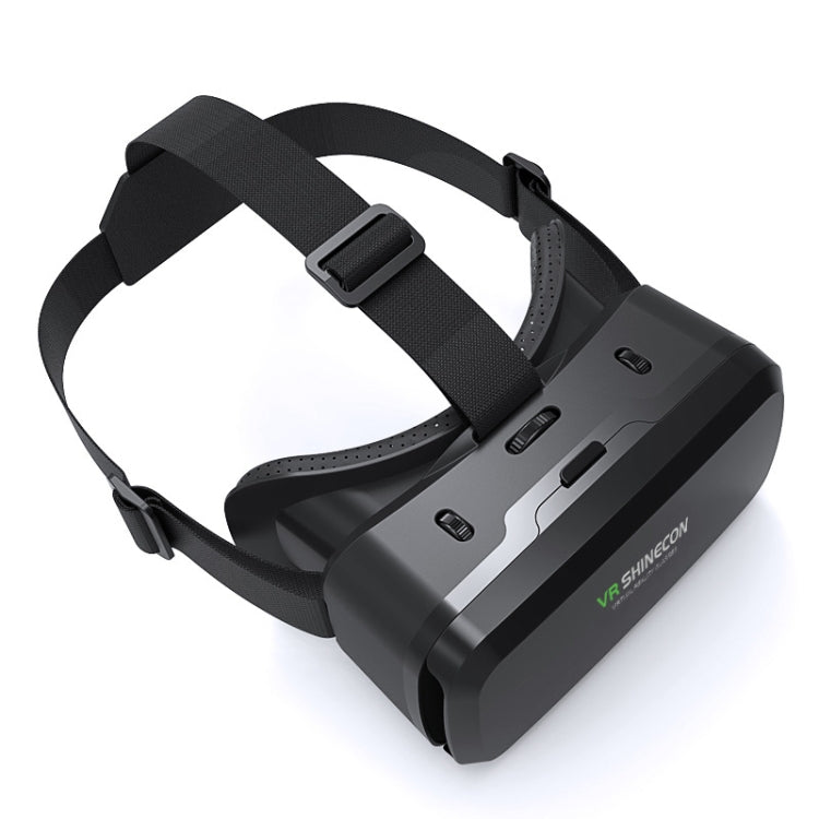 VR SHINECON G06A+B03 Handle Mobile Phone VR Glasses 3D Virtual Reality Head Wearing Gaming Digital Glasses - VR Headset by VR SHINECON | Online Shopping UK | buy2fix