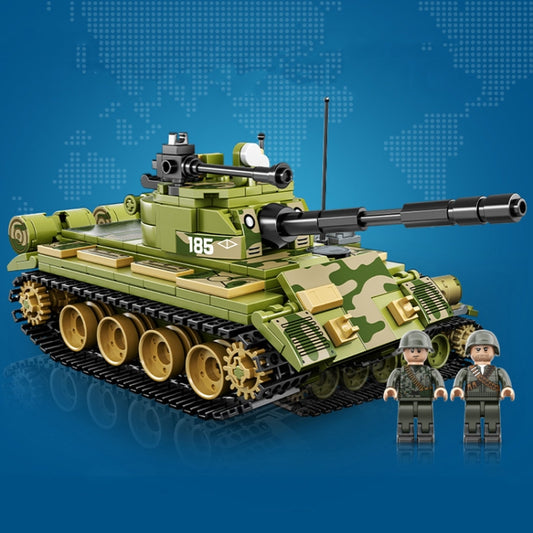 22009 T-62 CAYI Tank Model Assembled Puzzle Building Blocks Children Toys - Building Blocks by CAYI | Online Shopping UK | buy2fix