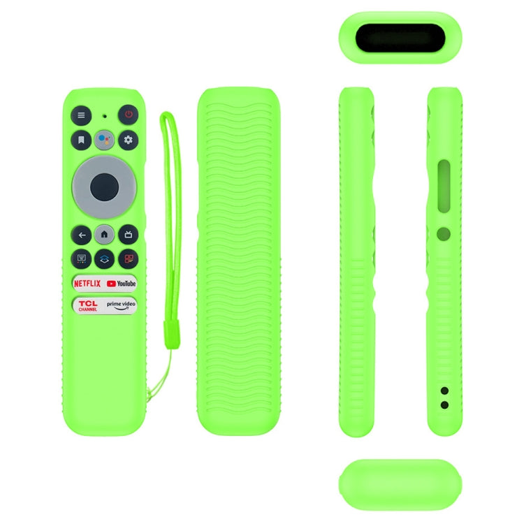 For TCL RC902N FMR1 Y47 TV Remote Control Anti-Drop Silicone Case(Luminous Green) - Consumer Electronics by buy2fix | Online Shopping UK | buy2fix