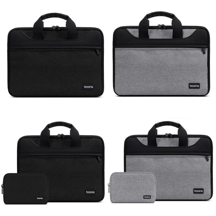 Baona BN-I003 Oxford Cloth Full Open Portable Waterproof Laptop Bag, Size: 14/15/15.6 inches(Black) -  by Baona | Online Shopping UK | buy2fix