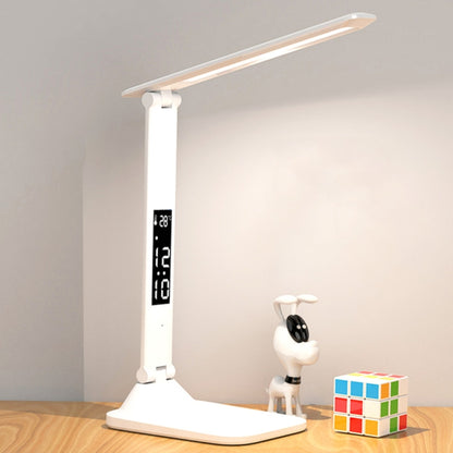 LED Intelligent Digital Display Foldable Desk Lamp, Style: USB Straight Plug -  by buy2fix | Online Shopping UK | buy2fix