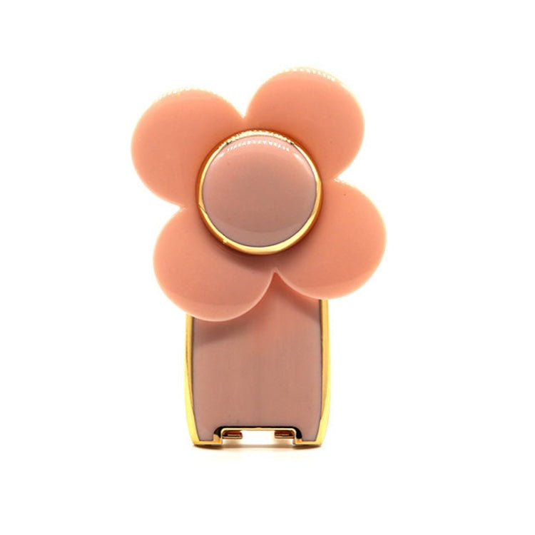 Flower Big Windmill Mobile Phone Ring Bracket Multifunctional Paste Type Rotating Lazy Bracket(Pink) - Ring Holder by buy2fix | Online Shopping UK | buy2fix