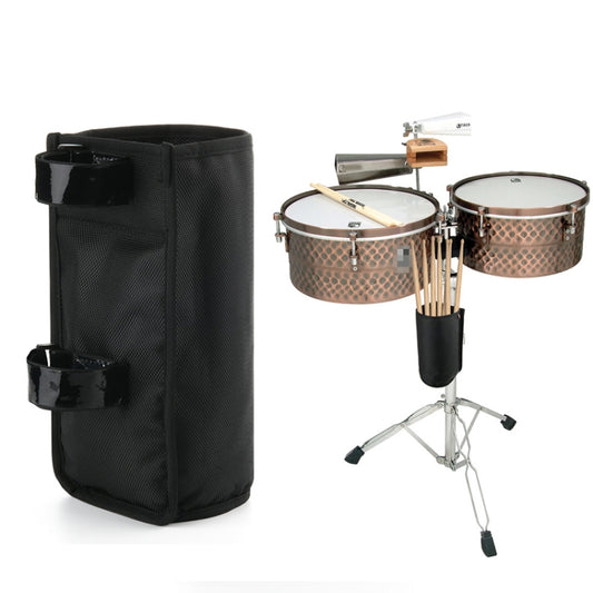 Drum Stick Storage Box Waterproof Drumsticks Storage Bag Mallet Package Case(Black) - Other Accessories by buy2fix | Online Shopping UK | buy2fix