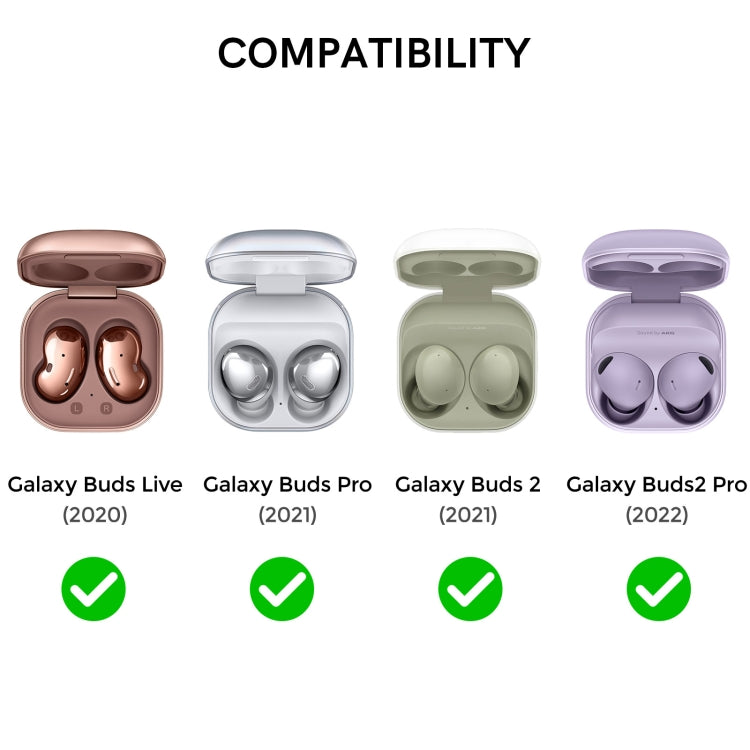 AhaStyle WG01 TPU Drop Resistant Earphone Case For Samsung Galaxy Buds Pro / Live / 2 / 2Pro(Mandala) - Samsung Earphone Case by buy2fix | Online Shopping UK | buy2fix
