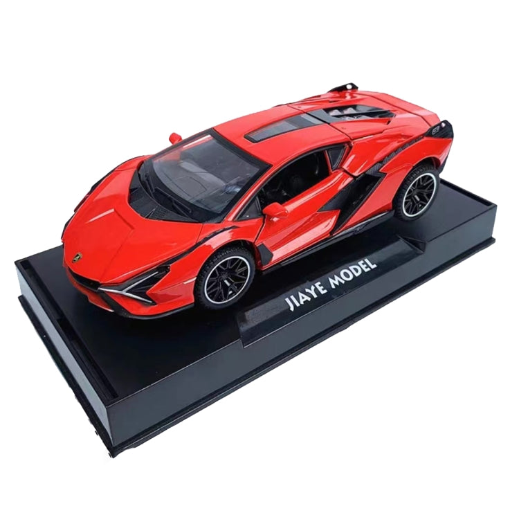 1:32 Simulation Sound Light Children Alloy Sports Car Model Boy Car Toy(Red) - Model Toys by buy2fix | Online Shopping UK | buy2fix