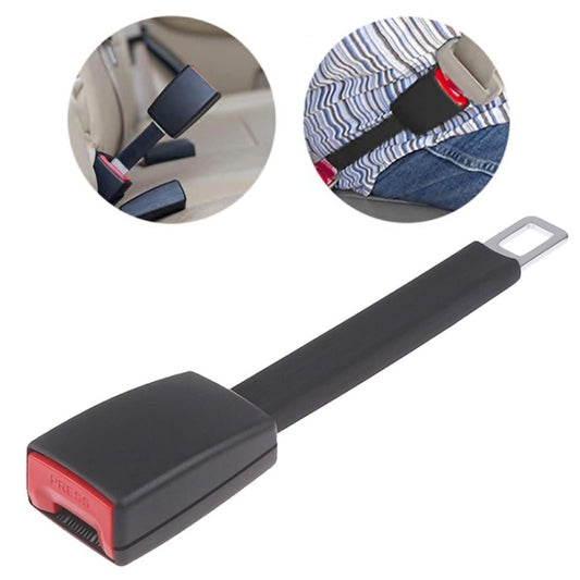 25cm Car Seat Belt Extension Snap Button, Color: Black - Seat Belts & Padding by buy2fix | Online Shopping UK | buy2fix