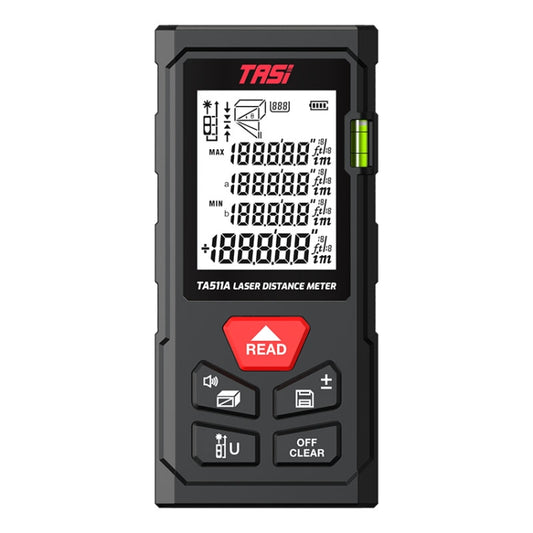 TASI TA511A 50m Laser Handheld Distance Measuring Room Infrared Measuring Instrument - Laser Rangefinder by buy2fix | Online Shopping UK | buy2fix