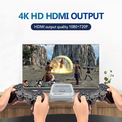 Super Console X 64G 30000+ Games Wireless 4K HD 3D Double Game Console Box, EU Plug - Pocket Console by buy2fix | Online Shopping UK | buy2fix