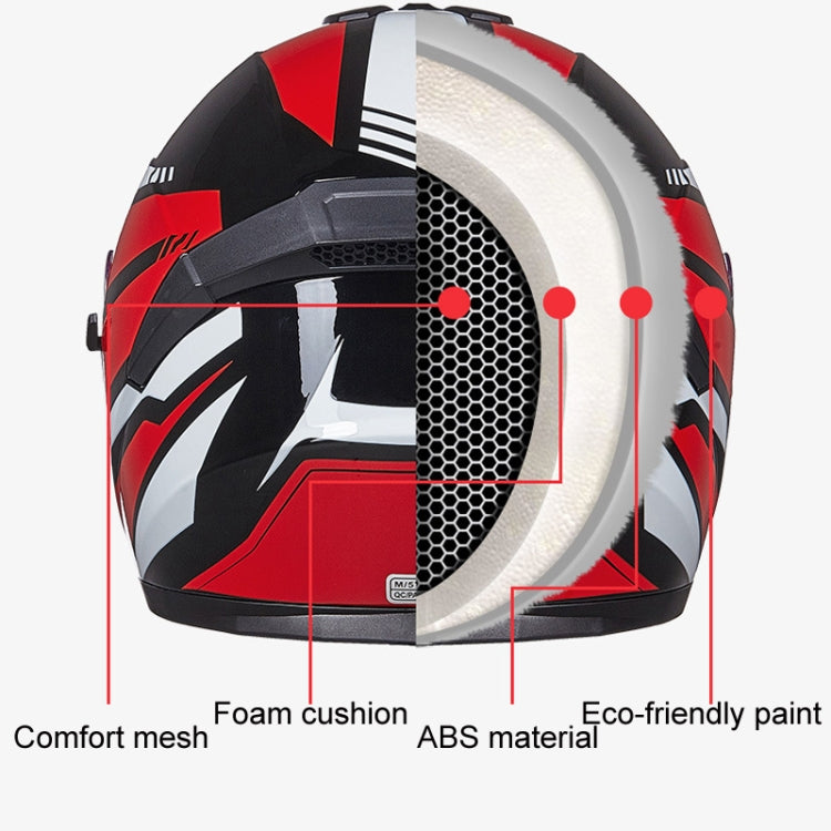 GXT Electric Vehicle Four Seasons Sun Protection & Windshield Double Lens Helmet, Size: M(Matt Black) - Helmets by GXT | Online Shopping UK | buy2fix