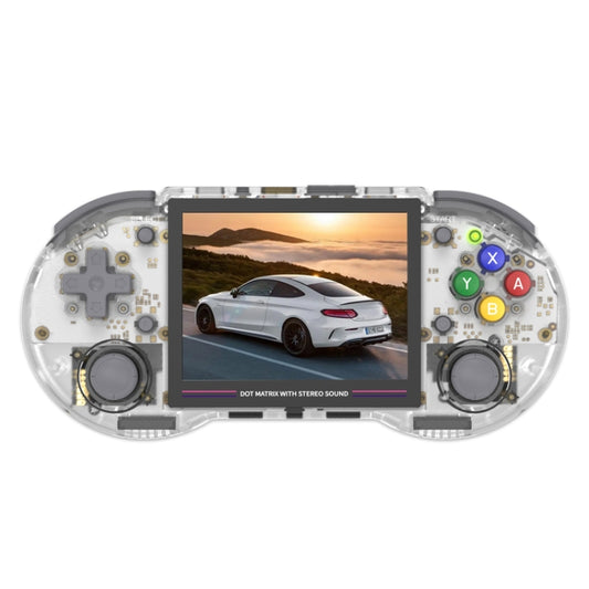 ANBERNIC RG353PS  3.5-Inch IPS Screen Handheld Game Console 2.4G/5G Wifi Linux System Game Player 16GB+128GB 20K Games(Transparent White) - Pocket Console by ANBERNIC | Online Shopping UK | buy2fix