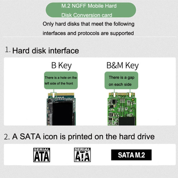 NGFF M.2 Bkey SATA Hard Disk SSD To USB3.1 Type-C / USB-C Expansion Card Conversion Board(Black) - Add-on Cards by buy2fix | Online Shopping UK | buy2fix