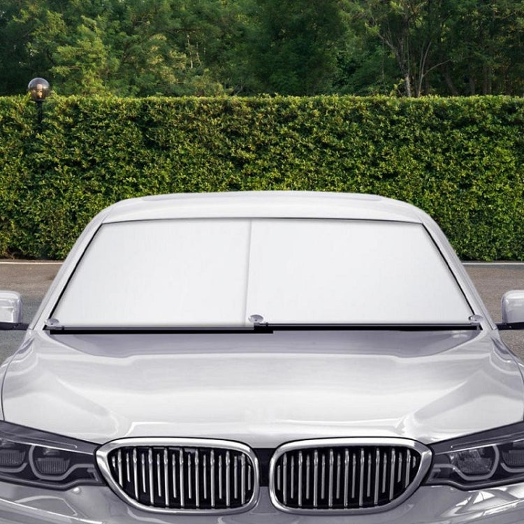 70-135cm+ 4 Mesh Side Curtain Car Front Windshield Retractable Sun Protection Sunshade Curtain - Window Foils & Solar Protection by buy2fix | Online Shopping UK | buy2fix