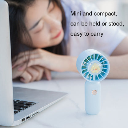 Hand Holds Small Fan Portable Mini Pocket Fan, Style: Blue Duck - Electric Fans by buy2fix | Online Shopping UK | buy2fix