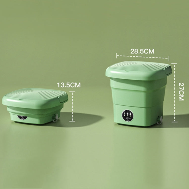 4.5L Mini Portable Folding Household Washing Machine Underwear Washer, Color: Fruit Green(US Plug) - Washing Machines & Accessories by buy2fix | Online Shopping UK | buy2fix