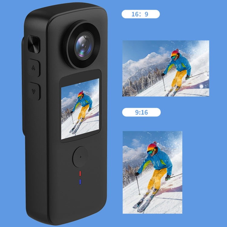 4K HD Touch Dual LCD Screen Handheld Sports Waterproof Camera Outdoor Anti-Shake Diving Camera(DLK-880Q) - Other Camera by buy2fix | Online Shopping UK | buy2fix