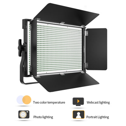 Pixel P45pro High Bright Dual Color Temperature Fill Light 120W Normal Bright Studio Camera Soft Light(A Set With EU Plug Adaptor) -  by Pixel | Online Shopping UK | buy2fix