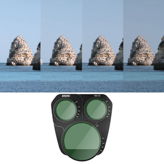 For DJI MAVIC 3PRO BRDRC Filter Accessories, Style: Adjustable VND2-5 Filter - Mavic Lens Filter by BRDRC | Online Shopping UK | buy2fix
