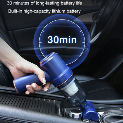Wireless Car High Power Charging Mini Car Vacuum Cleaner, Color: Upgraded White USB Cable - Vacuum Cleaner by buy2fix | Online Shopping UK | buy2fix