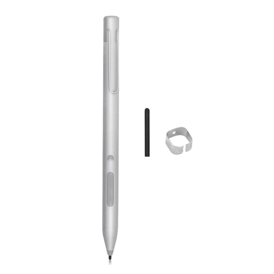 For Microsoft Surface 3 Pro 3/4/5/6/7/Book/Laptop/Go Pressure Touch Capacitance Pen(Silver) - Stylus Pen by buy2fix | Online Shopping UK | buy2fix