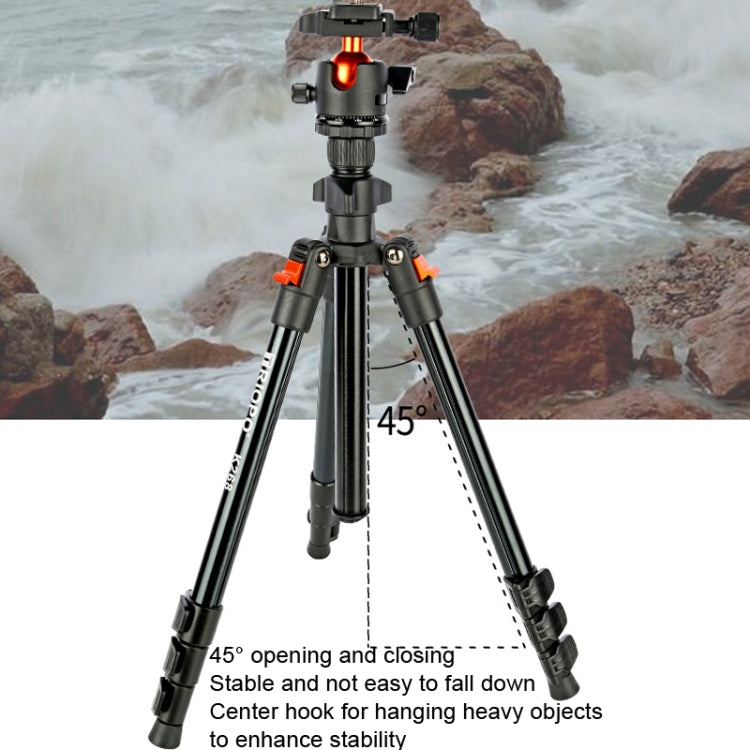 TRIOPO K268+KJ36 DSLR Tripod Photography Stand Portable Cell Phone Micro SLR Tripod - Tripods by TRIOPO | Online Shopping UK | buy2fix