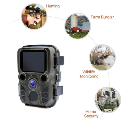 MiNi301 20MP 1080P Hunting Trail Camera With Night Vision Wildlife Scouting Photo - Hunting Cameras by buy2fix | Online Shopping UK | buy2fix