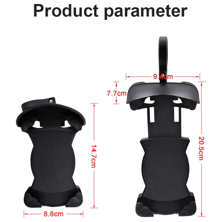 Motorcycle Sunshade Rainproof Mobile Phone Holder, Shape: Mirror Holder  No Charge - Holder by buy2fix | Online Shopping UK | buy2fix