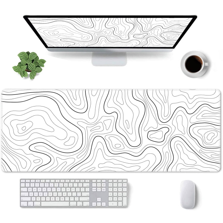 Large Abstract Mouse Pad Gamer Office Computer Desk Mat, Size: 300 x 800 x 2mm(Abstract Fluid 28) - Mouse Pads by buy2fix | Online Shopping UK | buy2fix