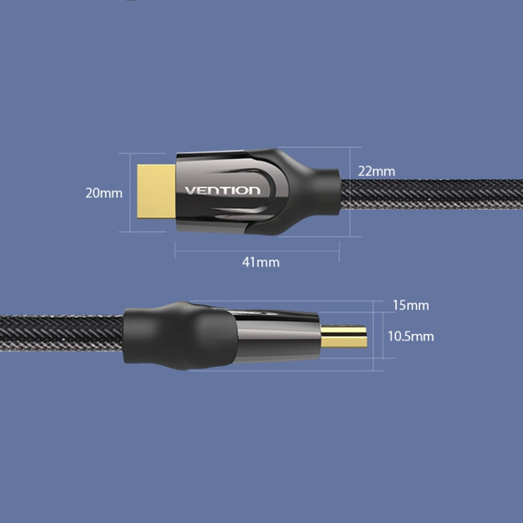 0.75m VenTion HDMI Round Cable Computer Monitor Signal Transmission Cable - Cable by VenTion | Online Shopping UK | buy2fix