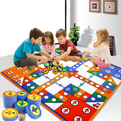 Children Educational Toys 82cm Crawling Blanket Flying Chess - Table Games by buy2fix | Online Shopping UK | buy2fix