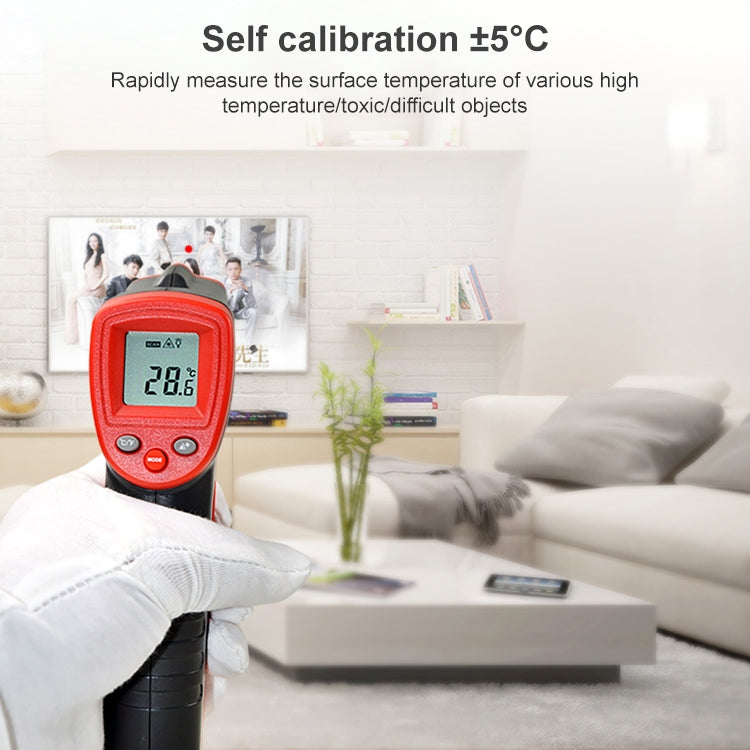 Wintact WT320 -50 Degree C~380 Degree C Handheld Portable Outdoor Non-contact Digital Infrared Thermometer - Thermostat & Thermometer by Wintact | Online Shopping UK | buy2fix