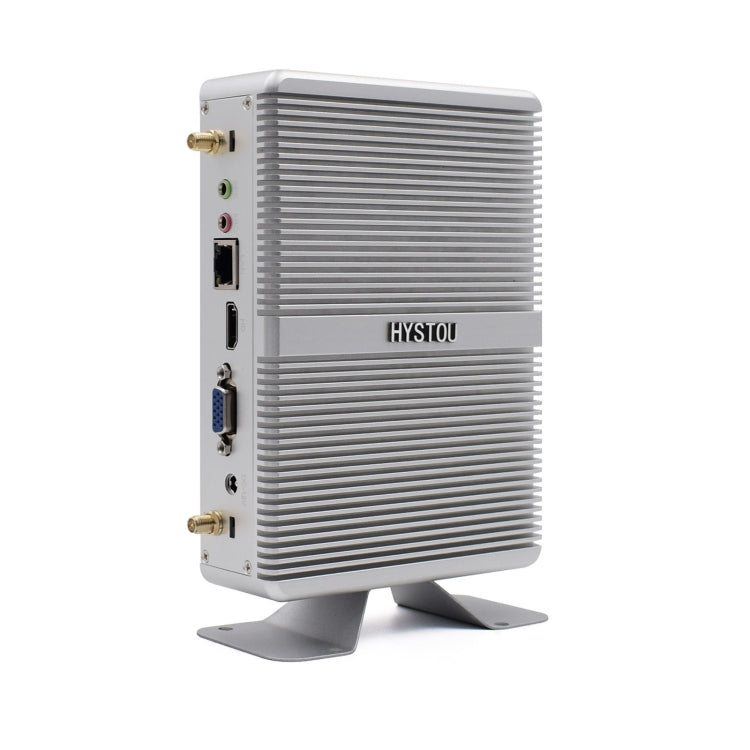 HYSTOU H2 Windows / Linux System Mini PC, Intel Core I3-7167U Dual Core Four Threads up to 2.80GHz, Support mSATA 3.0, 8GB RAM DDR4 + 256GB SSD (White) - Windows Mini PCs by HYSTOU | Online Shopping UK | buy2fix