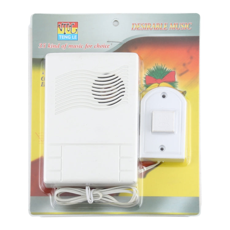 TENG LE DC 3V Wired Smart Colorful Flasher Door Chime - Security by buy2fix | Online Shopping UK | buy2fix