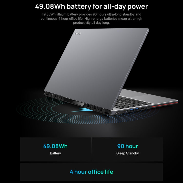 CHUWI CoreBook XPro Laptop, 15.6 inch, 8GB+512GB, Windows 11, Intel Core i3-1215U Hexa Core (Dark Gray) - CHUWI by CHUWI | Online Shopping UK | buy2fix