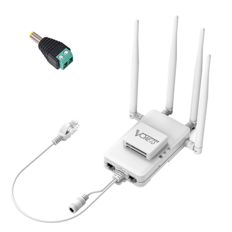VONETS VAR1200-H 1200Mbps Wireless Bridge External Antenna Dual-Band WiFi Repeater, With DC Adapter Set - Wireless Routers by VONETS | Online Shopping UK | buy2fix